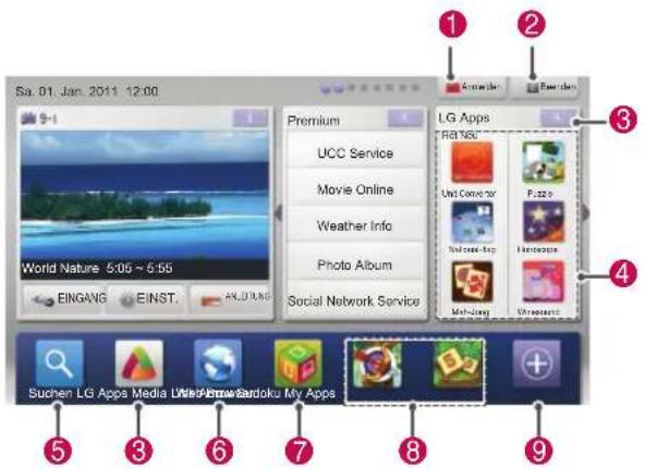 LG 55LW551C - LG Apps. Funktion - 1
