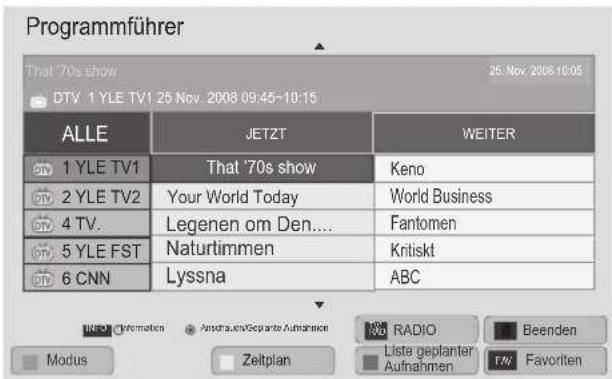 LG 55LW551C - Wählen Sie ein Programm. - 1