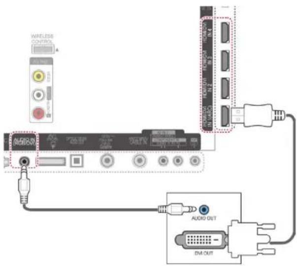 LG 55LW551C - DVI-zu-HDMI-Anschluss - 1