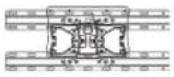 LG 55LW551C - Verwendung des Kensington-Sicherheitssystems - 3