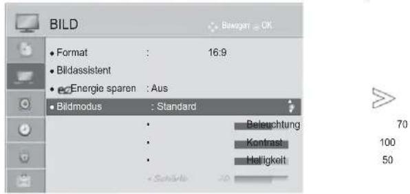 LG 55LE531C - Farbtemperatur - 1