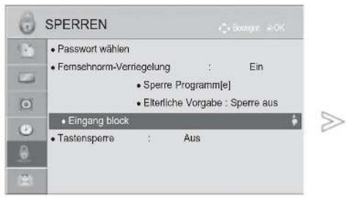 LG 55LE531C - ZUSATZGERÄTE SPERREN - 1