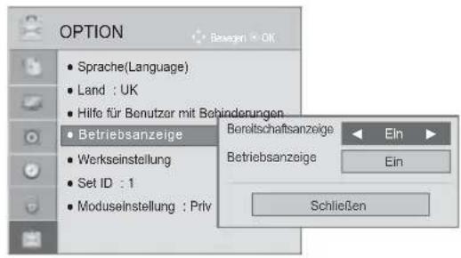 LG 55LE531C - Betriebsanzeige - 3