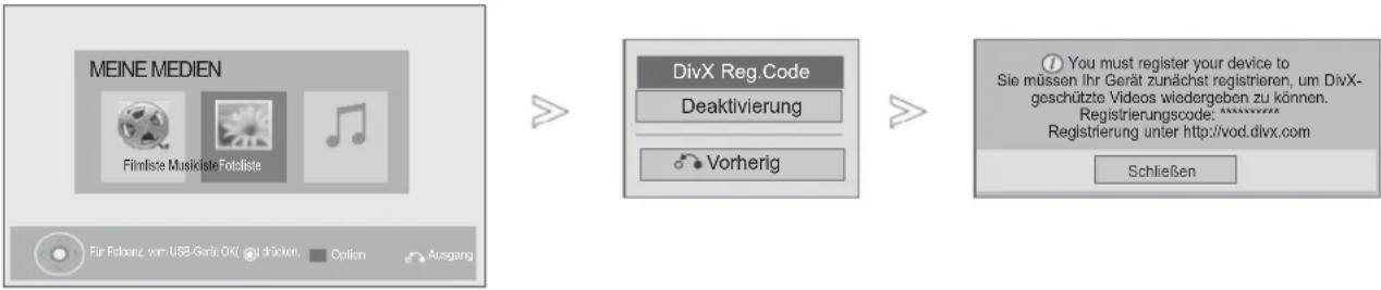 LG 55LE531C - DivX-REGISTRIERUNGSCODE - 1