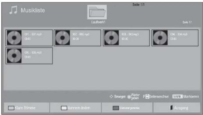 LG 55LE531C - VERWENDUNG EINES USB-GERÄTES - 1