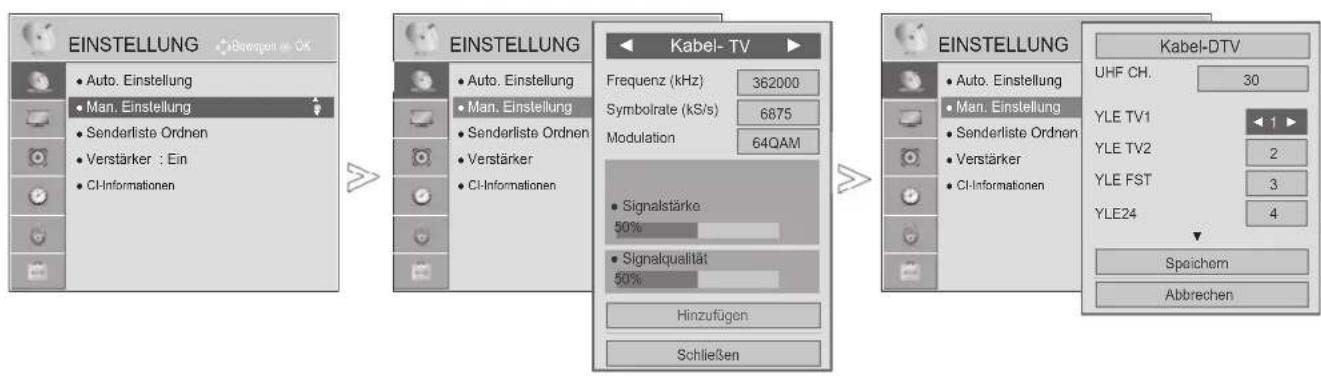 LG 47LD650H - MANUELLE PROGRAMMIERUNG - 9