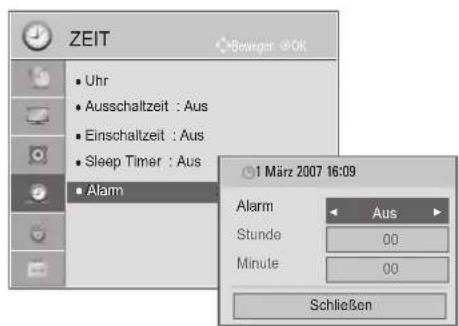 LG 47LD650H - ALARMEINSTELLUNG - 2