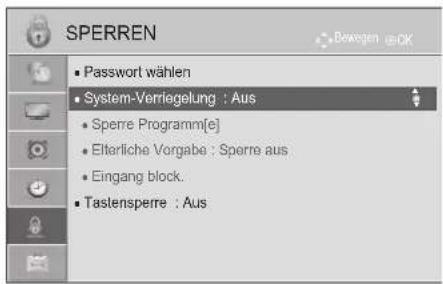 LG 47LD650H - PASSWORT- UND SPERRSYSTEM EINSTELLEN - 1