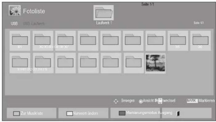 LG 47LD650H - ■ Wiedergabe von Fotodateien - 1