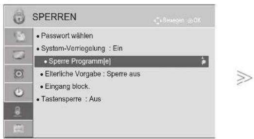 LG 47LD650H - PROGRAMM SPERREN - 1