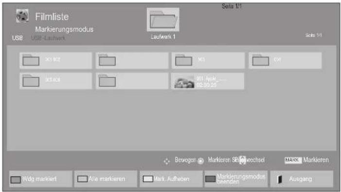 LG 47LD650H - ■ Wiedergabe der ausgewählten Spielfilme - 1