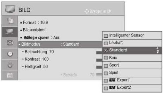 LG 47LD650H - Farbtemp. - 1