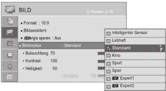 LG 47LD650H - Bildmodus - Voreinstellung - 1