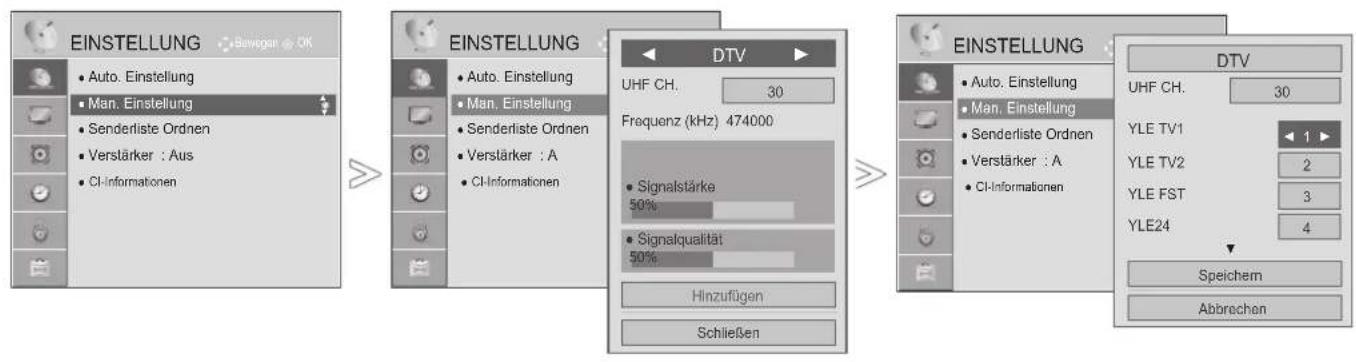 LG 47LD650H - MANUELLE PROGRAMMIERUNG - 1