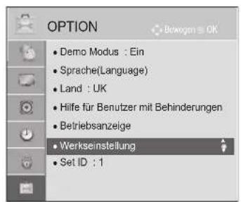 LG 47LD650H - INITIALISIEREN (RÜCKSETZEN AUF DIE ORIGINAL-WERKSEINSTELLUNGEN) - 1