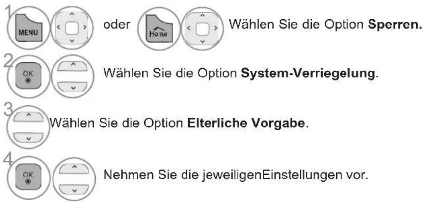 LG 47LD650H - KINDERSICHERUNG (NUR IM DIGITALMODUS) - 2