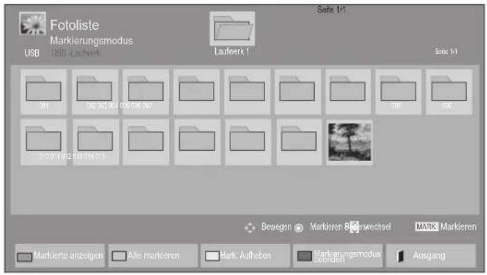 LG 47LD650H - ■ Wenn die ausgewählten Fotodateien angezeigt werden - 1
