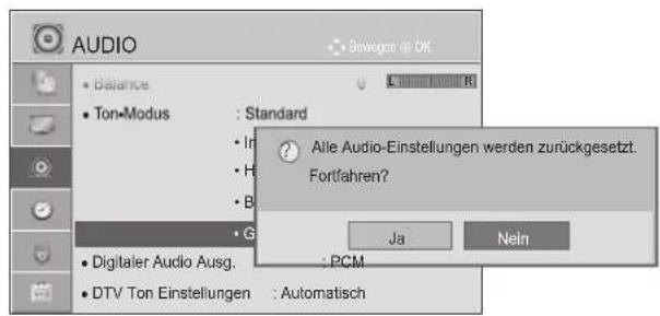 LG 47LD650H - AUDIO GRUNDEINSTELLUNG - 2