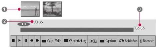 LG 42LW551C - Aufgenommene Programme abspielen - 1