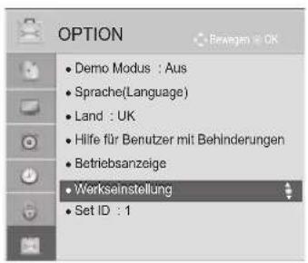 LG 42LD320B - INITIALISIEREN (RÜCKSETZEN AUF DIE ORIGINAL-WERKSEINSTELLUNGEN) - 1