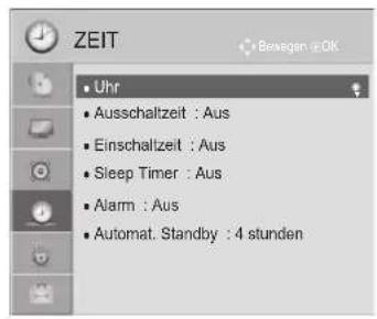 LG 42LD320B - EINSTELLUNG FÜR ZEIT - 1