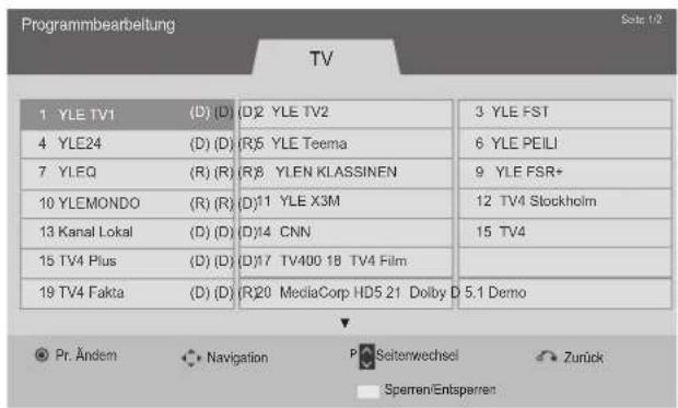 LG 42LD320B - KANAL SPERREN - 2