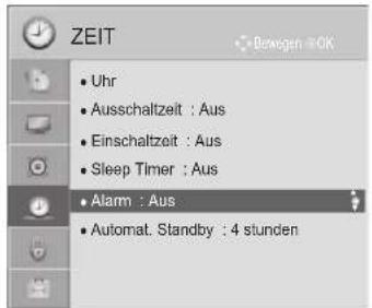 LG 42LD320B - EINSTELLEN DES ALARMS - 1