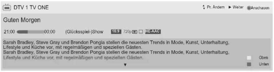 LG 42LD320B - EPG (ELEKTRONISCHER PROGRAMMFÜHRER) (IM DIGITALEN MODUS) - 1