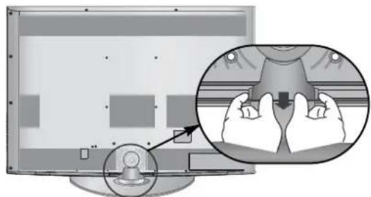 LG 37LH201C - VERWENDUNG DER RÜCKSEITI- GEN STÄNDERABDECKUNG - 2