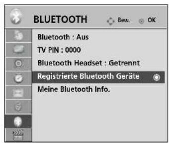 LG 37LH201C - EINGETRAGENE BLUETOOTH-GERÄTE VERWALTEN - 1