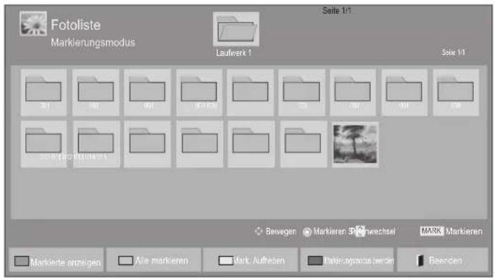 LG 37LD322H - ■ Wenn die ausgewählten Fotodateien angezeigt werden - 1