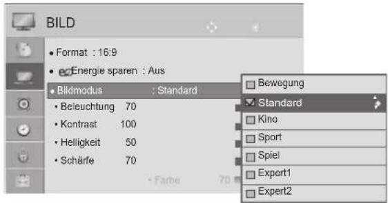 LG 37LD322H - Farbtemp. - 2
