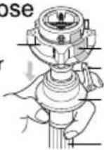 LG WFT7700 - Separate Middle connector from Water Supply Hose - 1