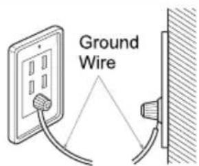 LG WFT7700 - Using Ground Wire - 1