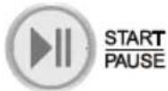 LG WFT7700 - Press the START/PAUSE button. • Left time is displayed. - 1