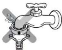 LG WFT7700 - Check the connection of water supply hose and the connector - 1