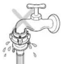 LG WF-T80FS - Check for water leakage - 1