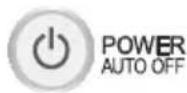 LG WF-T80FS - Press the POWER (AUTO OFF) button to turn power on. - 1