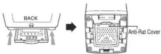 LG WF-T80FS - Distance between drain hose and the wall - 2