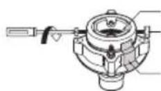 LG WF-T80FS - Loosen the fixed nuts to connect the connector to the tap - 1