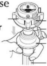 LG T1001TECT - Separate Middle connector from Water Supply Hose - 1
