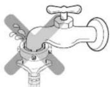 LG T1001TECT - Check the connection of water supply hose and the connector - 1