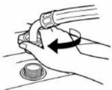 LG T1001TECT - Connecting Water Supply Hose to the machine - 1