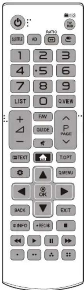 LG 55LV341H - Fernbedienung - 1