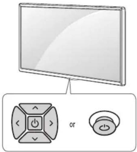 LG 55LV541H - Using the button - 1
