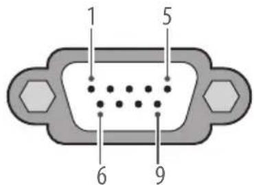 LG 55LV541H - Type of Connector : D-Sub 9-Pin Male - 1