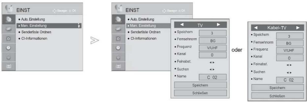 LG 32LD420C - MANUELLE PROGRAMMIERUNG(IM ANALOGMODUS) - 1