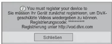 LG 32LD420C - DivX-REGISTRIERUNGSCODE - 5