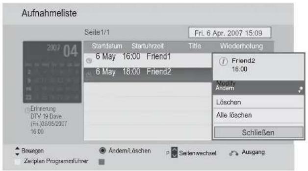 LG 32LD420C - Tastenfunktionen während der Programmierung - 3