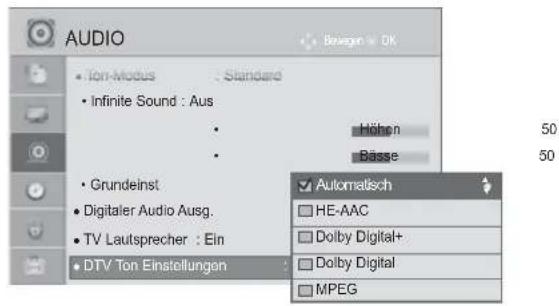 LG 32LD420C - DTV-AUDIOEINSTELLUNG (NUR IM DIGITALMODUS) - 3